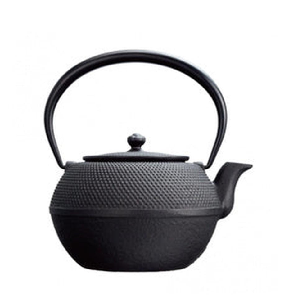 OIGEN 1L Tetsubin Cast Iron Kettle Round ARARE "Hailstone Pattern"