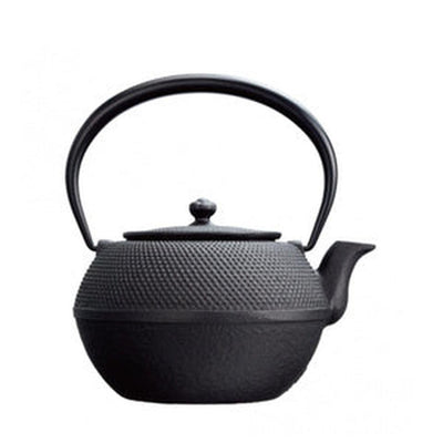 OIGEN 1L Tetsubin Cast Iron Kettle Round ARARE "Hailstone Pattern"