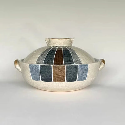 Banko Ware Donabe 2-3 People 25cm Tokusa Clay Pot