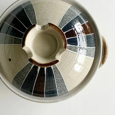 Banko Ware Donabe 2-3 People 25cm Tokusa Clay Pot