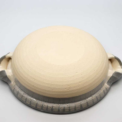 NAGATANIEN IGA Donabe 3-5 People 30.5cm TOKUSA Pattern Clay Pot