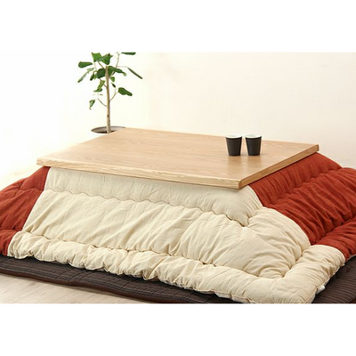 Wooden Kotatsu Table 105 x 75cm Made in Japan