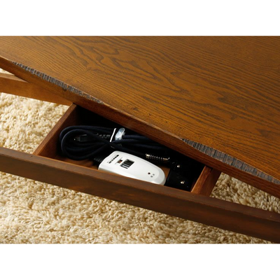 Wooden Kotatsu Table 105 x 75cm Made in Japan