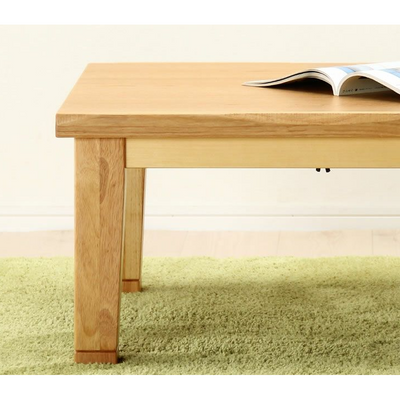 Wooden Kotatsu Table 105 x 75cm Made in Japan