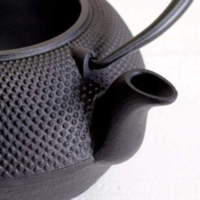 OIGEN 1L Tetsubin Cast Iron Kettle Round ARARE "Hailstone Pattern"