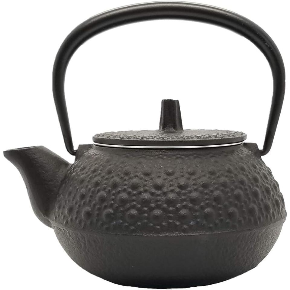 IWACHU 320ml Tetsubin Cast Iron Kettle Teapot Kikko "Tortoise Shell Pattern" Small