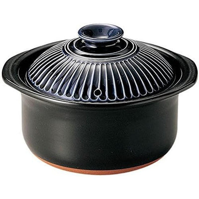 Banko Ware Donabe 2-3 People 3-Go Rice Pot RURI