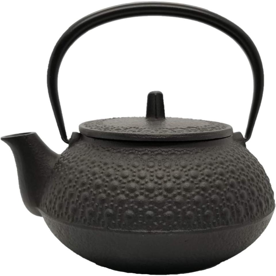 IWACHU 650ml Tetsubin Cast Iron Kettle Teapot Kikko "Tortoise Shell Pattern"