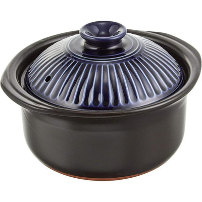 Banko Ware Donabe 2-3 People 3-Go Rice Pot RURI