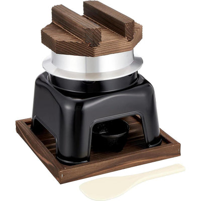Kama Meshi Set 1-Go Table Top Rice Pot Fluorinated Finish