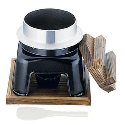 Kama Meshi Set 1-Go Table Top Rice Pot Fluorinated Finish
