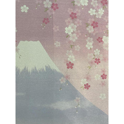 NOREN Japanese Doorway Curtain UKIYOE Correction Golden Threads