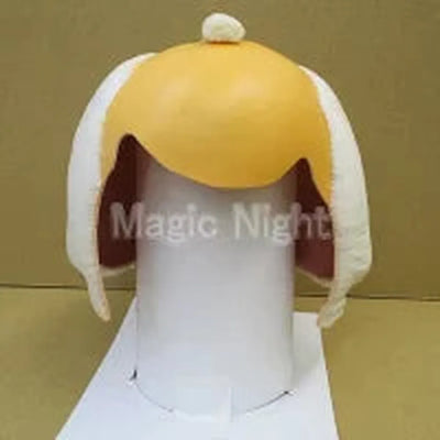 Samurai Wig Gray/White Hair