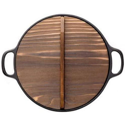 OIGEN Cast Iron Pot w/Lid for Gyoza Sukiyaki Nambu Tekki 20cm 2ppl IH Japan