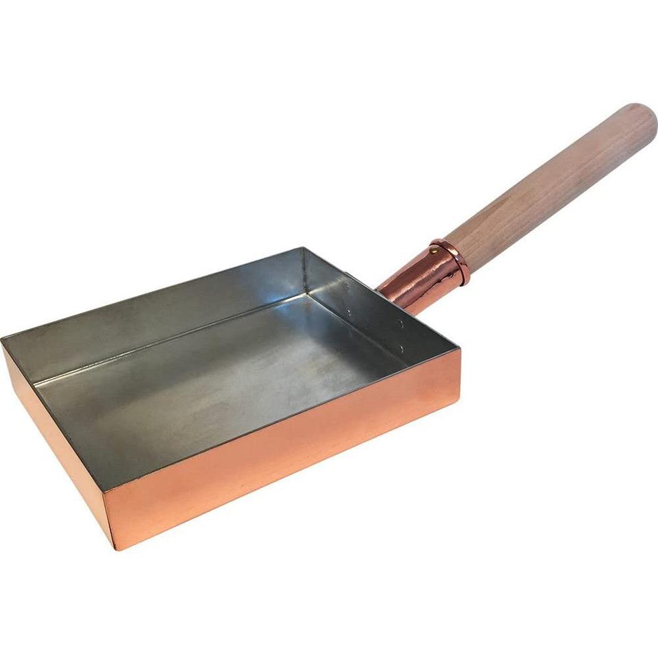 Pure Copepr Tamagoyaki Making Pan 13.5x16.5cm