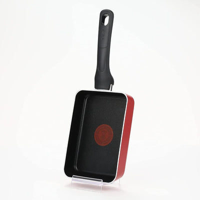 T-fal Tamagoyaki Pan 18 x12cm Frying Pan Red
