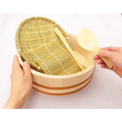 Temakizushi Making Kit 27cm Sushi Oke 3-Go