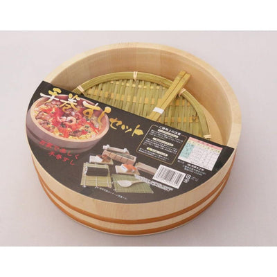 Temakizushi Making Kit 27cm Sushi Oke 3-Go