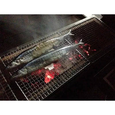 BBQ Konro 77×23cm (6-12ppl) Charcoal Grill Diatomaceous Earth Yakitori Hibachi