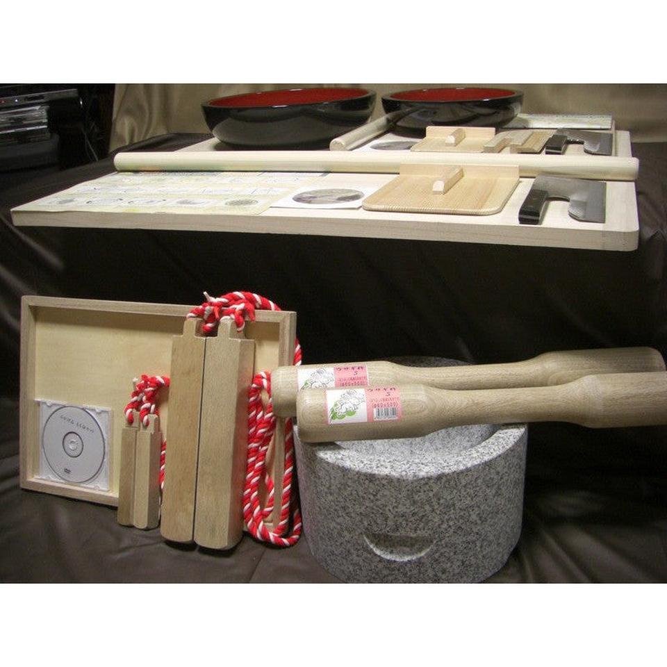 Mochitsuki and Sobauchi Family Set /Rice Cake Pounding and Soba Makint Kit