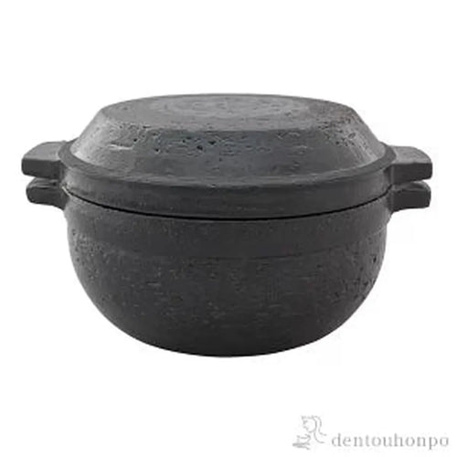 NAGATANIEN All Purpose Donabe "Danchu" 24cm Clay Pot Black