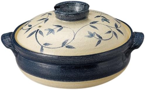 Banko Ware Donabe 2-3 People 25cm Karakusa Clay Pot