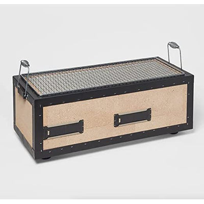 BBQ Konro 54×23cm (4-8ppl) Charcoal Grill Diatomaceous Earth Hibachi