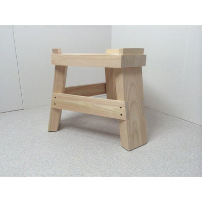 Wooden stand for 1-Sho Stone Mochitsuki Mortar