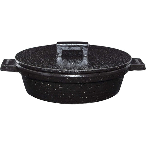 NAGATANIEN Bistro Donabe 2-3 People 23cm Clay Pot Black