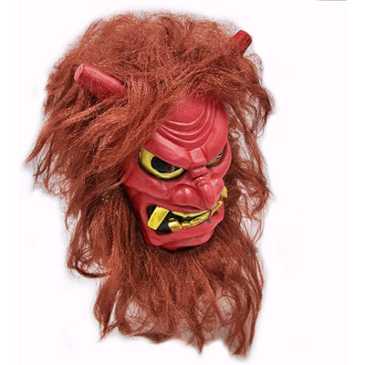 Akita Namahage Mask Demon Oni Red New Years