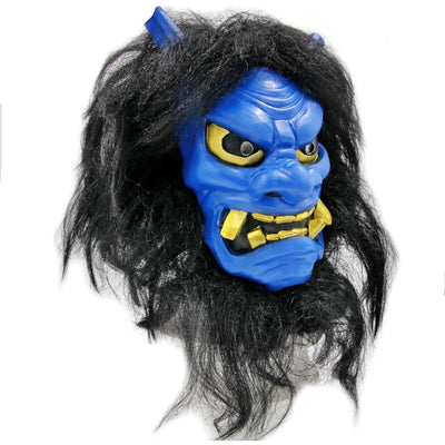 Akita Namahage Mask Demon Oni Blue New Years