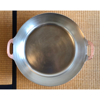 SA Copper 45cm Deep Frying Pot Tempura Nabe Large