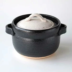 Shigaraki Ware Donabe Rice Pot 5-Go