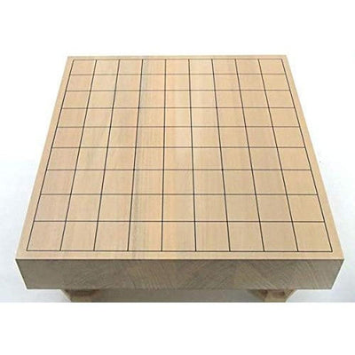 Formal Type Shogi Set Wooden Table w/Koma Stands
