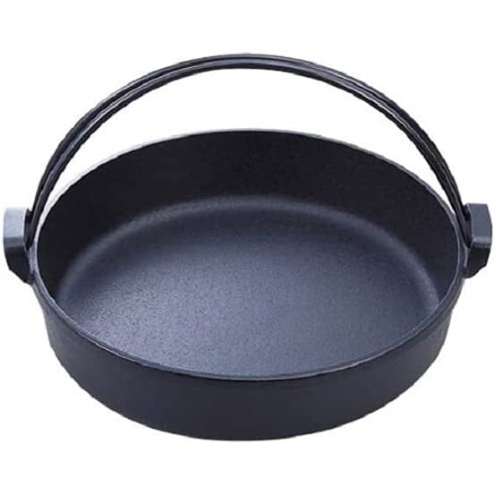 IWACHU 28cm Sukiyaki Pot w/Handles Cast Iron Large