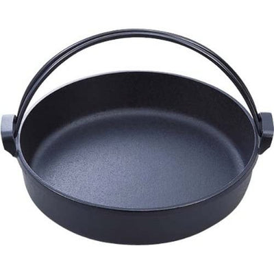 IWACHU 22cm Sukiyaki Pot w/Handles Cast Iron