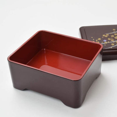Made in Japan Unagi Jubako Box Container Urushi Sakura Cherry Blossom 