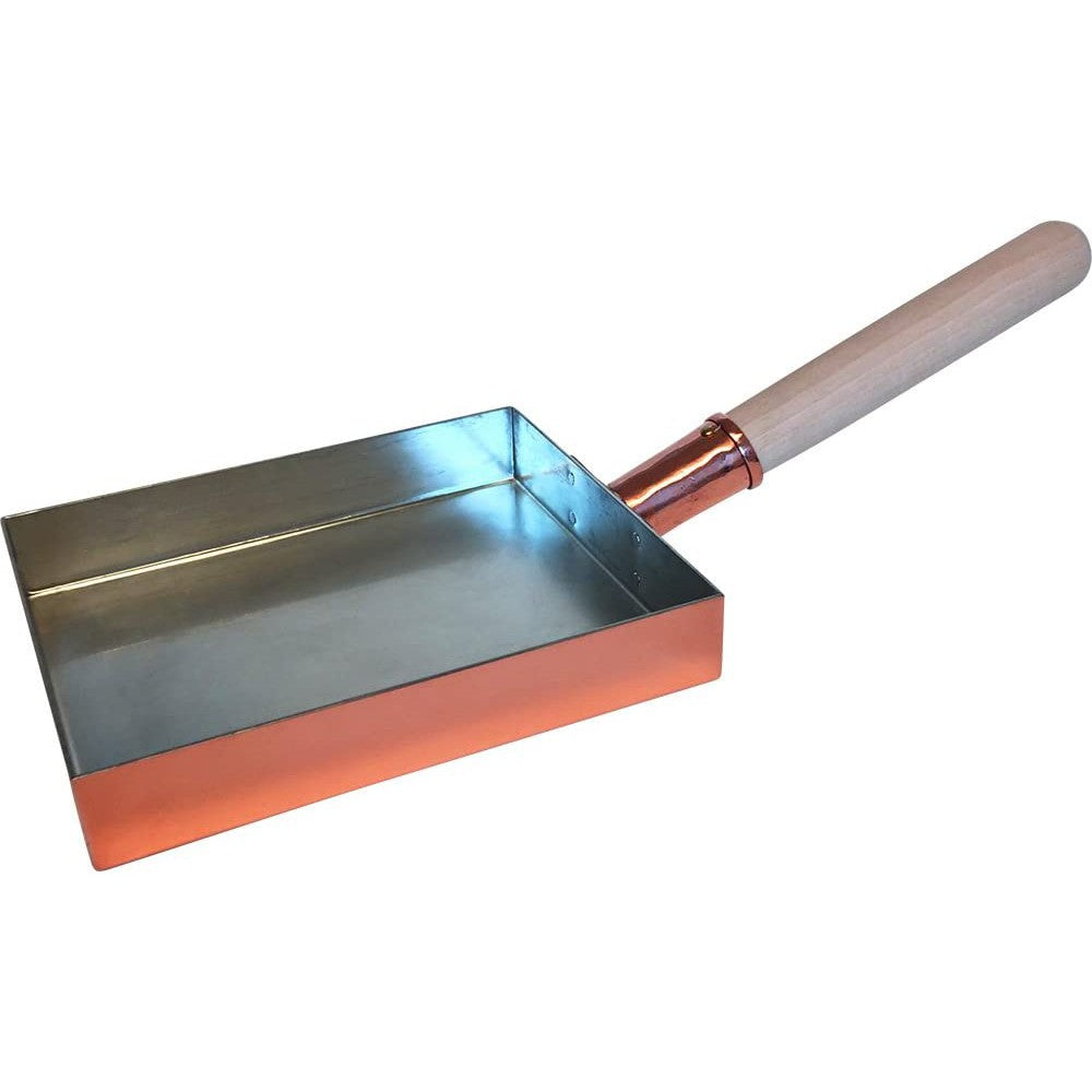 Pure Copepr Tamagoyaki Making Pan 15x18cm 