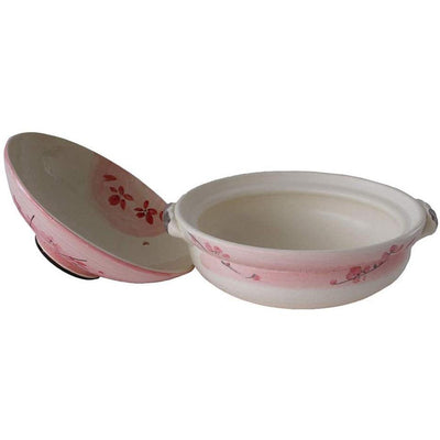 Banko Ware Donabe 25.5cm 2-4 People Skura Clay Pot 