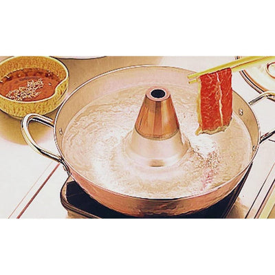 Pure Copper Shabu-shabu Pot 26cm 