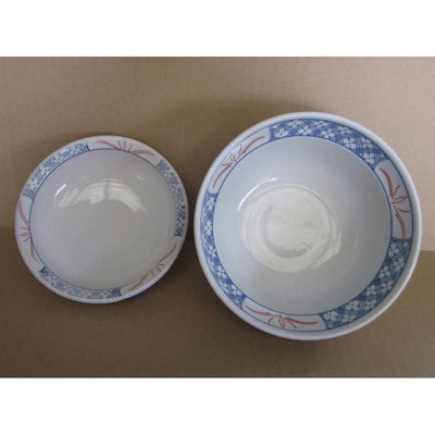Japanese Donburi Rice Bowl w/lid Poettery Mino Ware Yoshinoya Made in Japan 