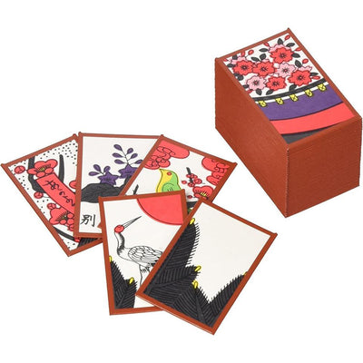 Hanafuda Japanese Traditional Card Game (Red) 