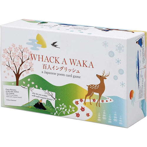 Hyakunin Isshu WHACK A WAKA Japanese Poem Card Game (English) 