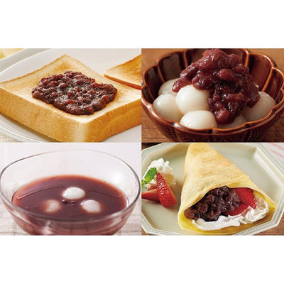 10 bags x 300g Anko (Tsubu-an) Sweet Red Bean Paste 