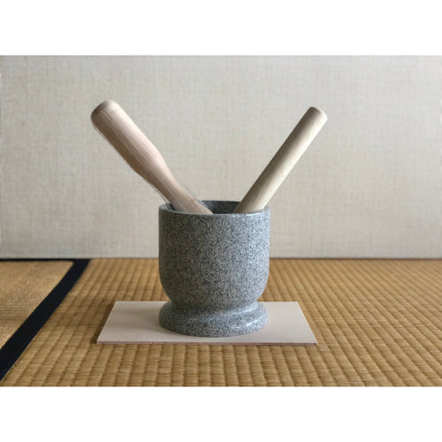 2-Go Mikage Stone Mini-Mini Mochitsuki Usu/Rice Cake Pounding Mortar