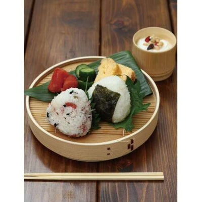 Set for 2 Bamboo Soba Plate/Cup/Chopsticks Set 